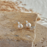 Pearl earrings