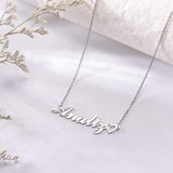 Personalized 18K Gold Plated Nameplate Customized Jewelry Gift for Women