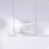 Personalized 18K Gold Plated Nameplate Customized Jewelry Gift for Women