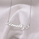 Personalized 18K Gold Plated Nameplate Customized Jewelry Gift for Women