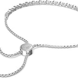 Subtle Bracelet Jewelry Collection, Clear Crystals