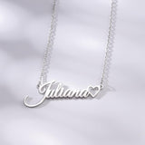 Personalized 18K Gold Plated Nameplate Customized Jewelry Gift for Women