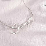 Personalized 18K Gold Plated Nameplate Customized Jewelry Gift for Women